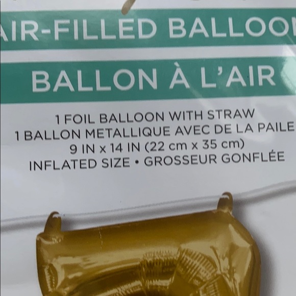 Jr 7 Balloons, 3 piece foil sir filled - Picture 5 of 7